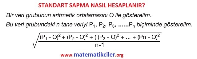 Standart Sapma Merkezi Egilim Ve Merkezi Yayilma Olculeri Matematikciler Com