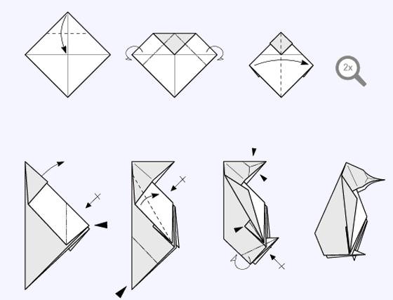 Origami Penguen