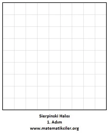 Sierpinski Halısı Oluşturma